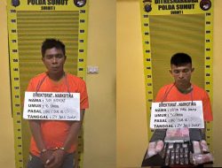 Binjai Jadi Wilayah Atensi, Dua Pengedar Sabu Ditangkap Ditresnarkoba di Loket Bilik Bambu