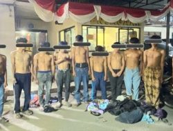 Tawuran Pecah di Kabanjahe, Polres Karo Amankan 10 Remaja 