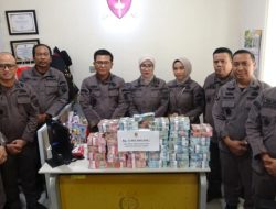 Kejatisu Kembali Terima Titipan Uang Hasil Korupsi ADD Kota Padangsidimpuan Rp2,4 Miliar