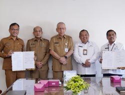 Dinas Kominfo dan BPS Sumut Teken Kerja Sama Sinergi Pemanfaatan Portal Data Daerah