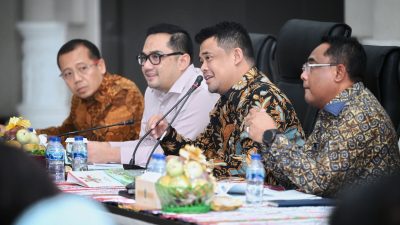 Terima Kunker Komisi II DPR RI, Bobby Nasution Sampaikan Konflik Agraria di Sumut