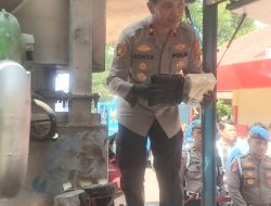 Poldasu Musnahkan Barang Bukti Sabu 200 Kg