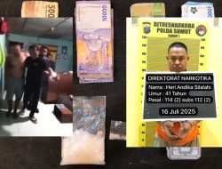 Markas Sabu di Kota Siantar Digerebek, Ditresnarkoba Polda Sumut Tangkap Heri Silalahi