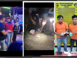 ‘Kucing’ Si Bandar dan Pengedar Sabu Langkat Digulung Ditresnarkoba Polda
