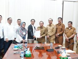 Kementerian PUPR Serahkan Sebagian Tanah Di Jalan H Anif Kepada Pemkab Deliserdang