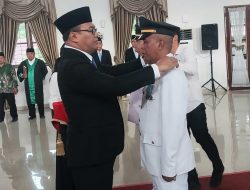 Lantik Pejabat Eselon II dan III, Bupati Asri Ludin Tambunan: Jangan Buat Program Keluar Jalur dan Tidak Ada Pungli!
