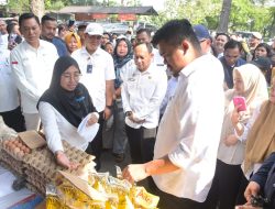 Stabilkan Harga Kebutuhan Pokok, Pemkab Deliserdang Gelar Pasar Murah di Beberapa Titik