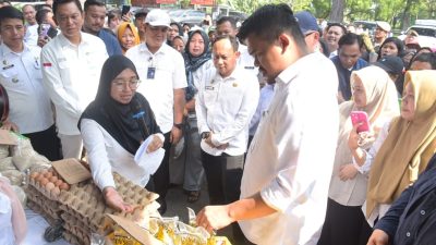 Stabilkan Harga Kebutuhan Pokok, Pemkab Deliserdang Gelar Pasar Murah di Beberapa Titik