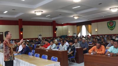 Bupati Tapsel Tegaskan 20% Dana Desa Untuk Ketahanan Pangan