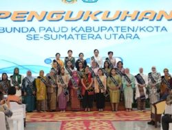 Ny Jelita Asri Ludin Tambunan Dikukuhkan Sebagai Bunda Literasi, Bunda PAUD dan Ketua Dekranasda Deliserdang