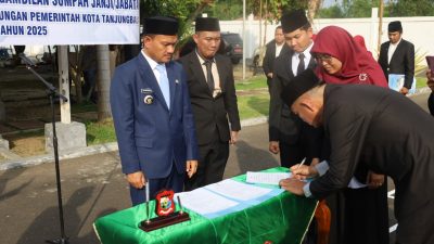 Perdana, Wali Kota Tanjungbalai Lantik Pejabat Tinggi Pratama dan Administrator