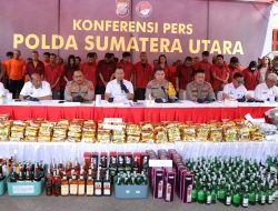 Polda Sumut Tangkap 534 Pelaku Narkoba dari Binjai dan Langkat, Barang Bukti 298 Miliar Lebih