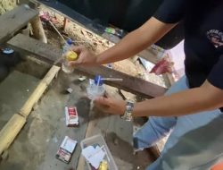 Markas Narkoba di Sibolangit Digrebek Polrestabes Medan