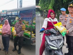 Masyarakat Sambut Antusias GPM Polsek Sei Tualang Raso