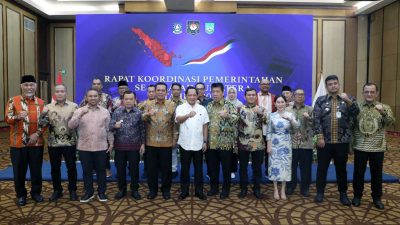 Hadiri Rakor Gubernur se-Sumatera, Pemprov Sumut Komit Percepat Program Prioritas Presiden RI