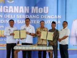 Deliserdang Menuju Pusat Pendidikan, Bupati Asri Ludin Tambunan Tandatangani MoU Bersama UMSU