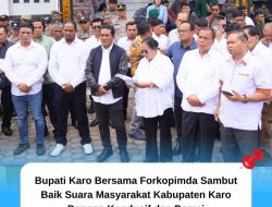 Aspirasi Rakyat Karo Bersuara Disambut Hangat Bupati Antonius Ginting