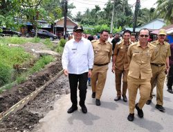 Tinjau Rigit Beton, Bupati: Pembangunan di Deliserdang Harus Libatkan Masyarakat dan Pengusaha