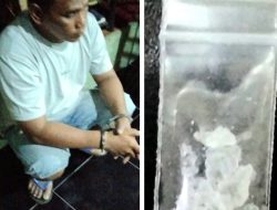 Gembong Narkoba Tandam Hilir I Yang Terkenal ‘Licin’ Akhirnya Didicuk Polres Binjai