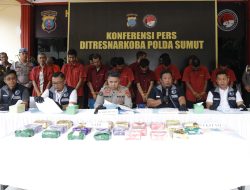 Ditresnarkoba Polda Sumut Ungkap 114 Kasus, Selamatkan 125 Ribu Jiwa