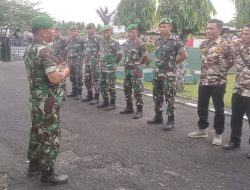 Koramil 05/BK dan FKPPI Batang Kuis Patroli Bersama Jaga Keamanan 