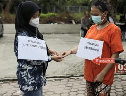 Dua “Srikandi” Ekstasi Galaxy Hall & KTV Tanjungbalai Ditangkap Ditresnarkoba Polda Sumut, Total Pelaku 5 Orang