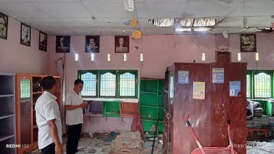 Anggota DPRD Binjai Sidak SDN 024772 Rusak Parah, Dinas Pendidikan Dituding Abaikan Infrastruktur