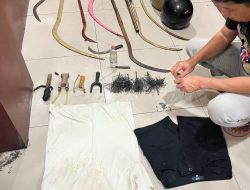 Polres Belawan dan Brimob Polda Sumut Tangkap 5 Pelaku Tawuran Maut