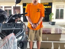 Ganda Nainggolan Tersangka Pembunuhan di Desa Ndokum Siroga Serahkan Diri ke Polres Tanah Karo