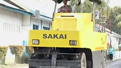 Dinas SDABMBK Deliserdang Aspal 3 Ruas Jalan di Percut Seituan, Warga Sambut Gembira