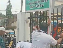 Sekretaris Yayasan Tabagsel Bongkar Plank dan Ambil Paksa Aset PB Tabagsel di Lubuk Pakam
