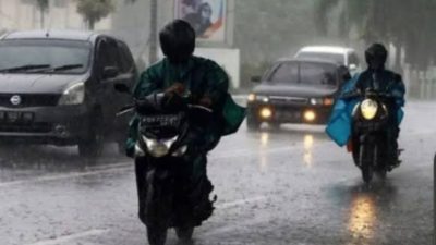 BMKG: Medan-Deliserdang Berpotensi Hujan Sedang Malam Ini
