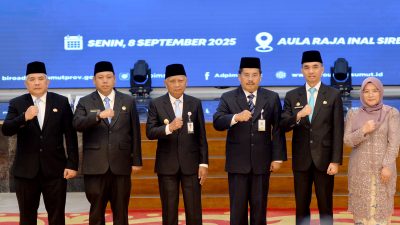 Wagub Surya Lantik Pejabat Pimpinan Tinggi Pratama dan Administrator