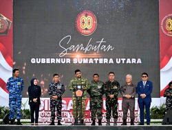 Perayaan HUT ke-80 TNI, Gubernur Bobby Nasution: TNI Berkontribusi Besar Jaga Kondusivitas
