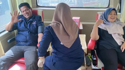 HUT ke-14 Partai Nasdem DPD Tapsel Gelar Donor Darah