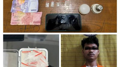 Pegang Bola Lampu Berisi Sabu, Bandar Muda di Binjai Dibekuk Polisi