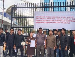 PERMAK Kembali Demo Desak Kejatisu Tetapkan Tersangka Korupsi Smartboard Langkat