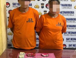 Pasutri Pemilik Sabu Disikat Polisi di Tanjungbalai
