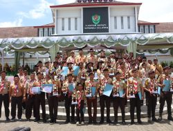 Bupati Tutup Perkemahan Tapsel Bangkit, Ini Para Juaranya