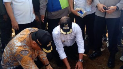 Bupati Deliserdang Letakkan Batu Pertama Pembangunan Kantor Camat Tanjungmorawa‎‎