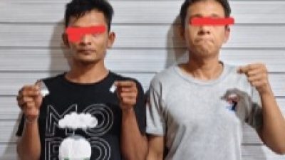 Polrestabes Ringkus 2 Pengedar Sabu di Medan Perjuangan