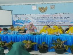 Ketua TP PKK Deliserdang Monitoring Dan Evaluasi Desa Percontohan di Desa Tumpatan Nibung