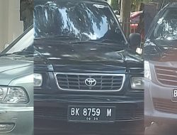 Abaikan Arahan Bupati, Sejumlah Pejabat Pemkab Deliserdang Ganti Plat Mobdis Dari Merah ke Hitam