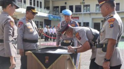 AKP Andita Sitepu Jabat Kasat Lantas Polres Tanah Karo