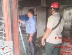 Universitas HKBP Nommensen Medan Terbakar
