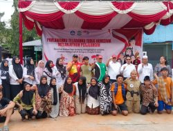 Meriahkan Hari Pahlawan Di SMAN I Sampali, M Dahnil Ginting Bantu  Uang Tunai