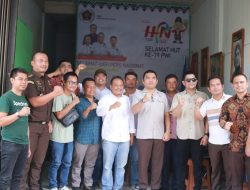Baru Menjabat, Plt Kajari Madina Yos Arnold Tarigan Silaturahmi ke Kantor PWI