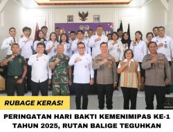 Rutan Kelas IIB Balige Peringati Hari Bakti Kemenimipas Ke-1 Penuh Hikmat Dan Kebersamaan
