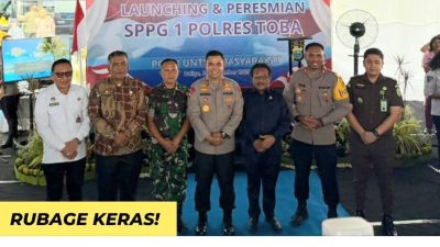 Dukung Program MBG, Karutan Kelas IIB Balige Hadiri Peresmian SPPG 1 Polres Toba