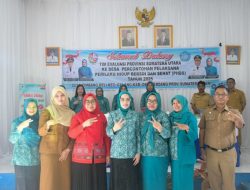 Desa Timbang Deli Wakili Deliserdang Ikuti Lomba Program Pokok PKK Kategori PHBS